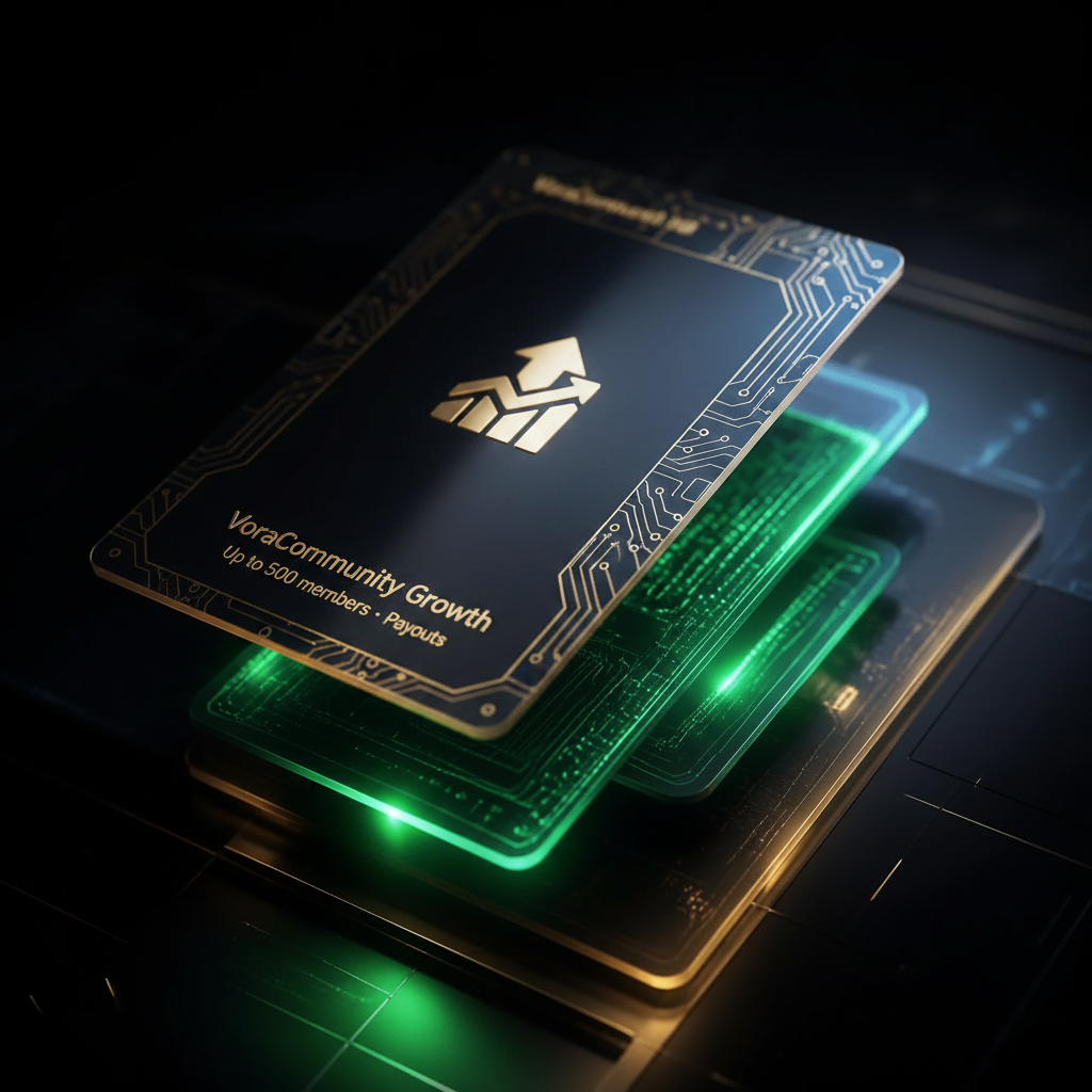 VoraCommunity Growth tier card