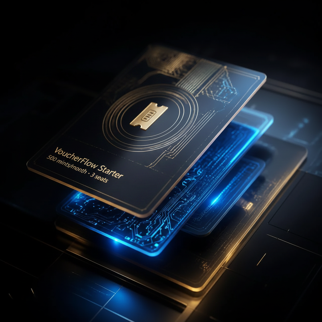 VoucherFlow Starter tier card